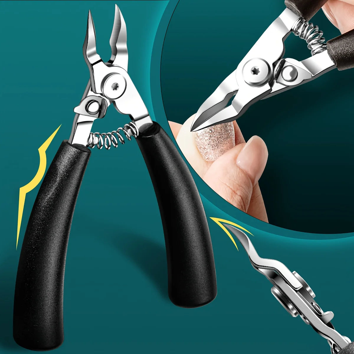 Thick Toenail Clipper Kit – Stainless Steel Precision Trimmer