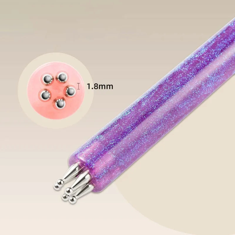 5-Petal Flower Nail Dotting Pen – DIY Nail Art Tool Nail Art Dotting Pen PRIMED