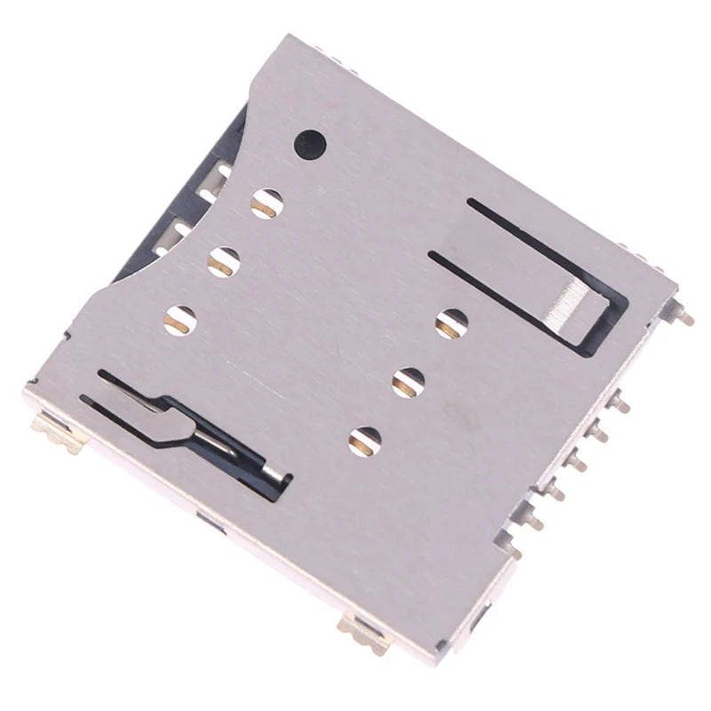 MUP-C792 Micro SIM Card Slot Connector 6+1 Pin Patch Socket SIM Card Connector PRIMED