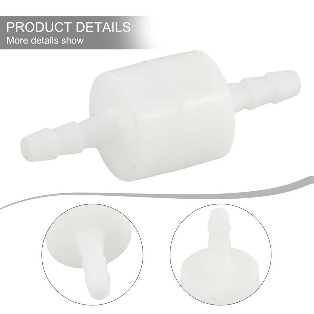 Plastic Inline Check Valve One-Way Non-Return 4–12mm Hose Inline Check Valve PRIMED
