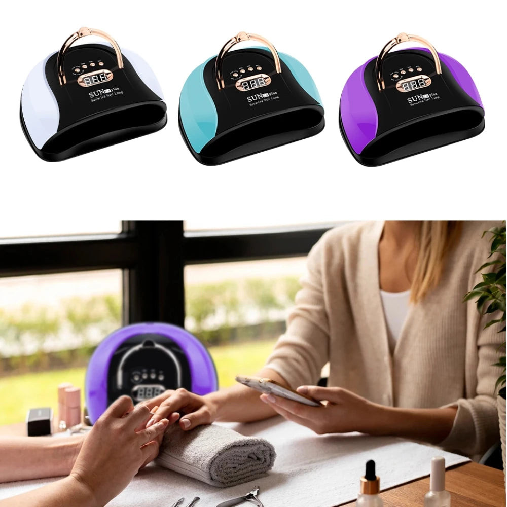 57 LED UV Nail Lamp – Fast Gel Polish Curing Dryer Auto Sensor UV Nail Lamp PRIMED