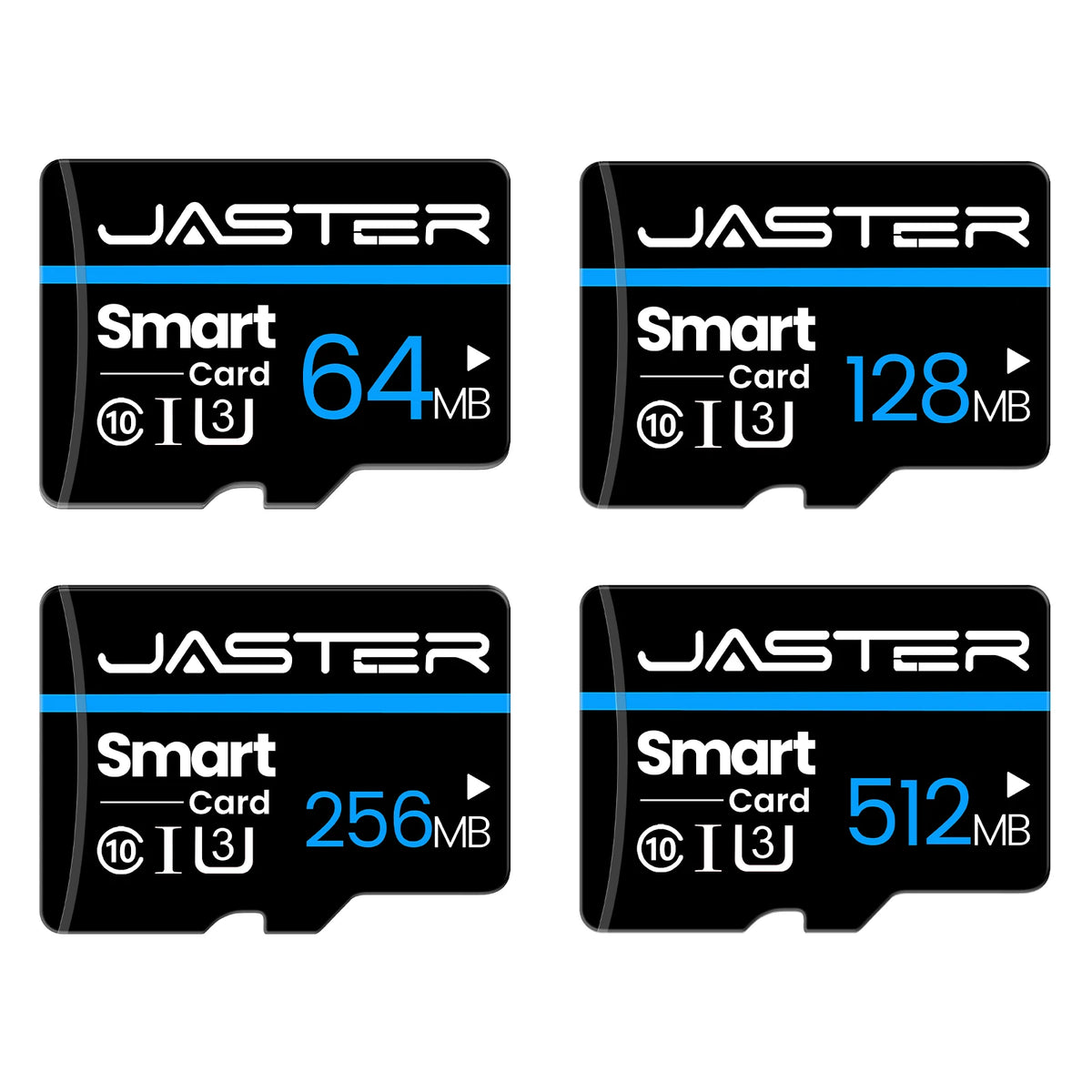 JASTER SDXC Memory Card Class 10 U3 V30 A1 + Free SD Adapter SDXC Memory Card PRIMED