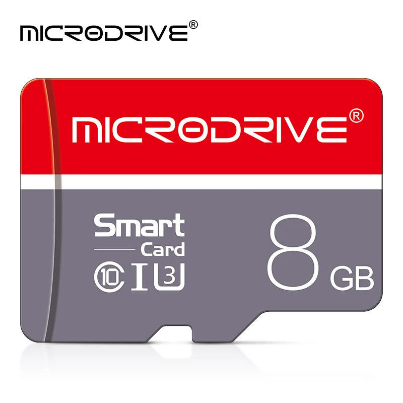 MicroDrive TF/Micro SD Card 128MB–8GB | C6 U1 V10 Flash Memory Card PRIMED 8GB
