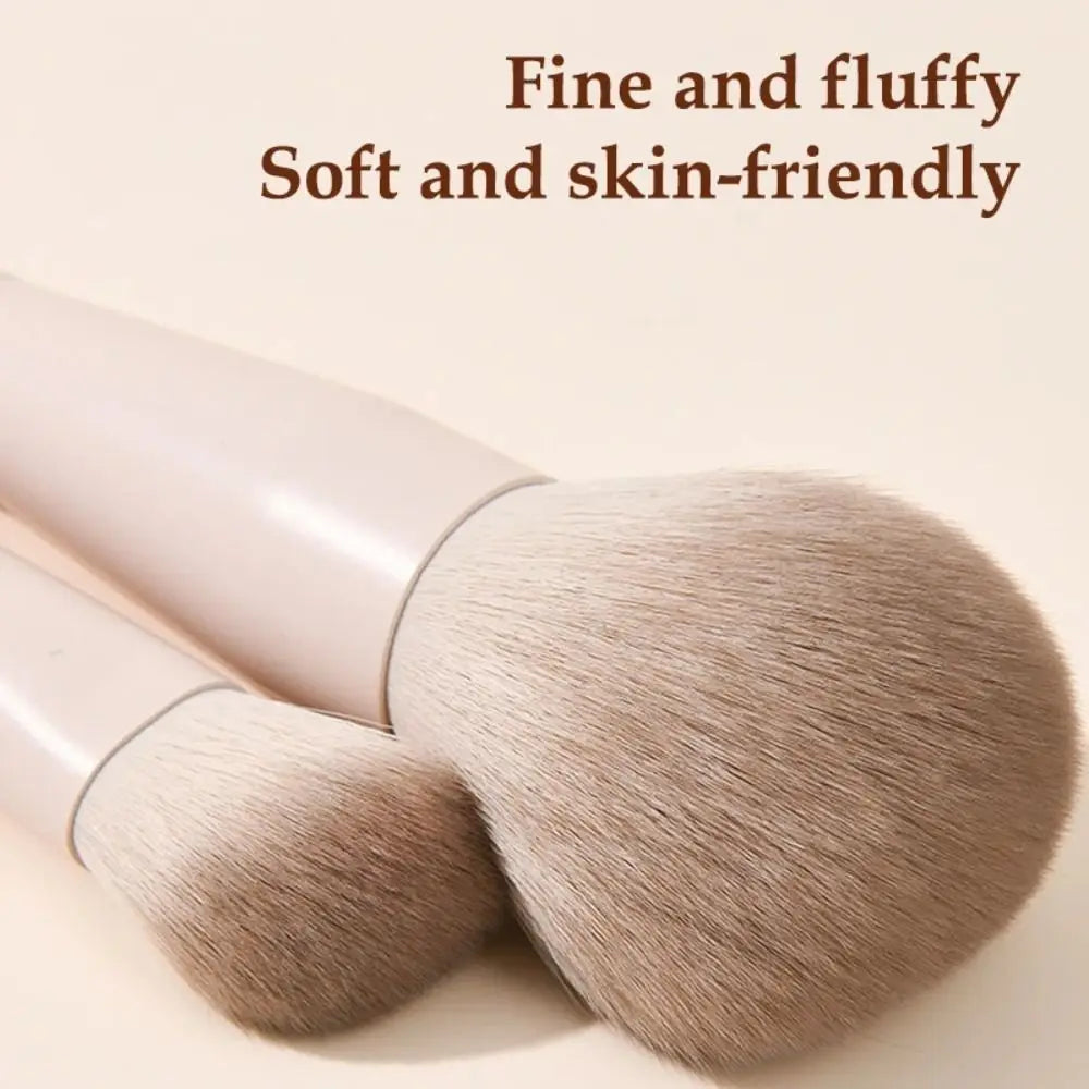 5–13 Piece Soft Makeup Brush Set – Blending, Contour & Eyeshadow