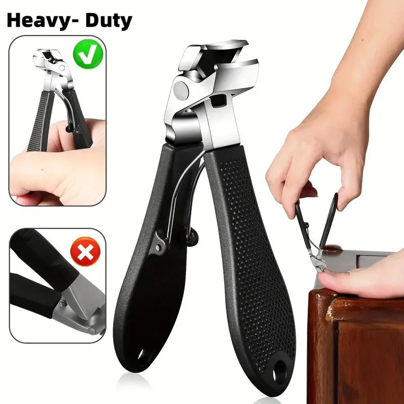 Stainless Steel Nail Clipper – Curved Blade, Large Opening Nail Clipper PRIMED