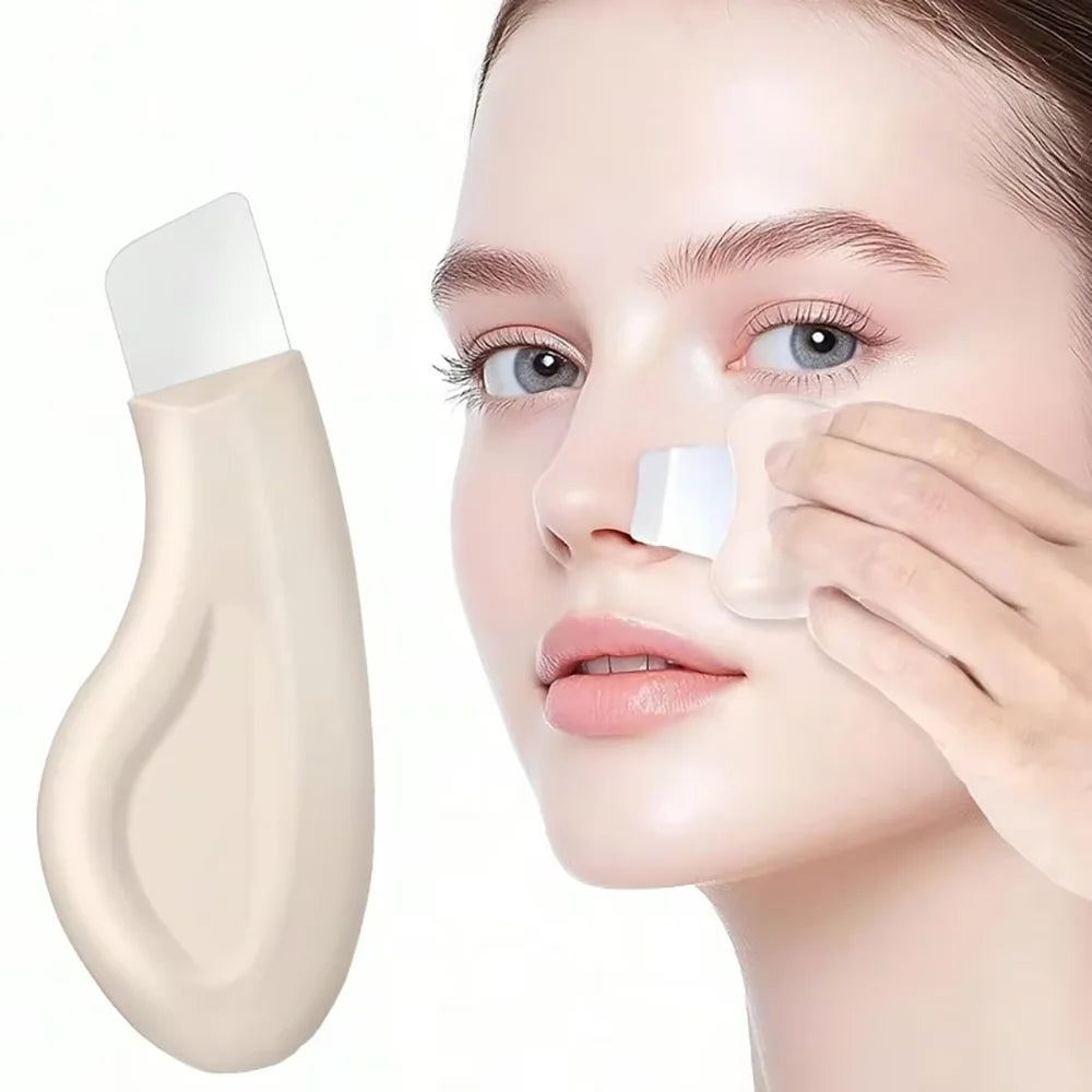 Silicone Facial Scraper & Ice Cooling Pore Cleanser Tool