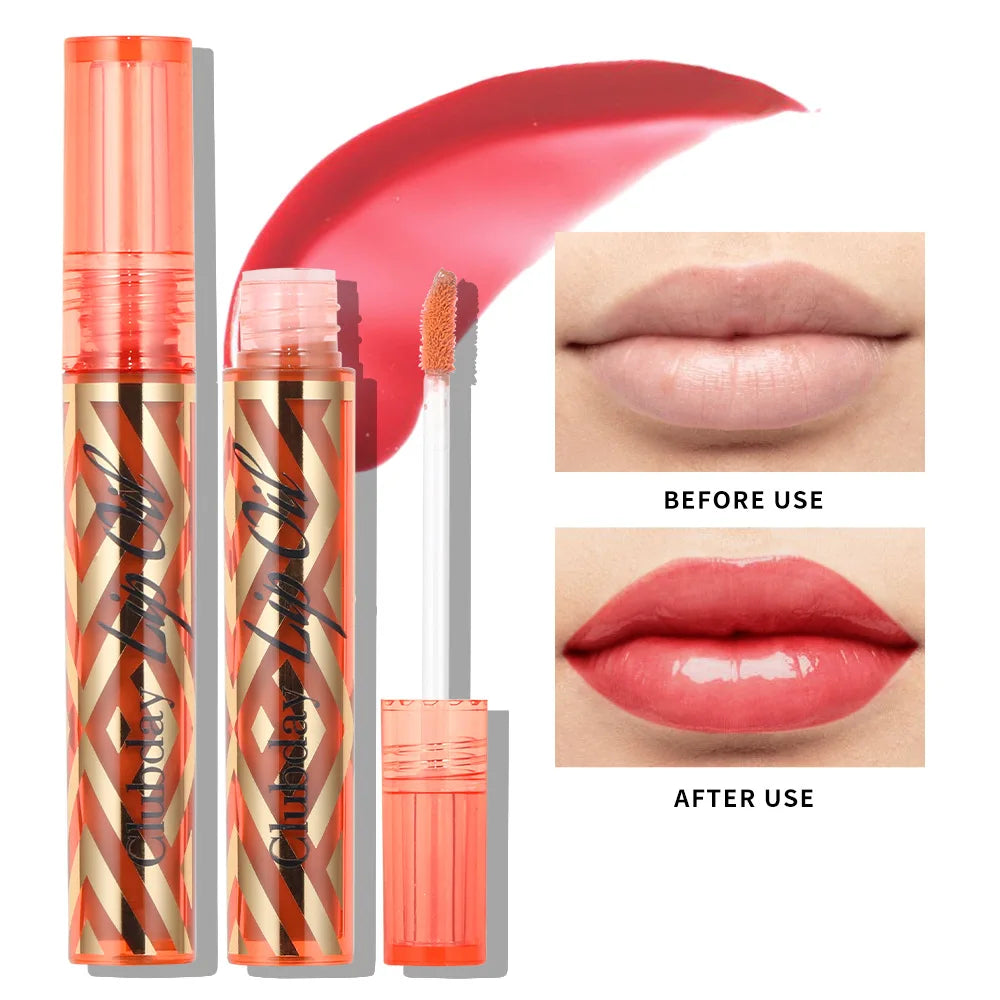 MISS ROSE Mirror Pigment Lip Gloss – Glass-Like Shine Lipstick Lip Gloss PRIMED