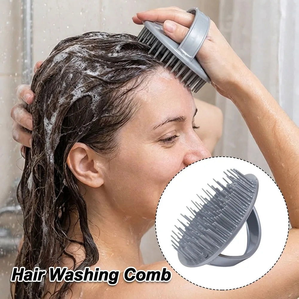 Scalp Massaging Shampoo Brush – Soft Bristle Hair Washing Comb Scalp Shampoo Brush PRIMED