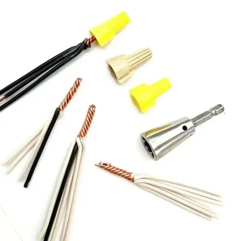 Wire Twisting Tool for Power Drill – Fast Cable Connector Electrical Wiring Tool PRIMED