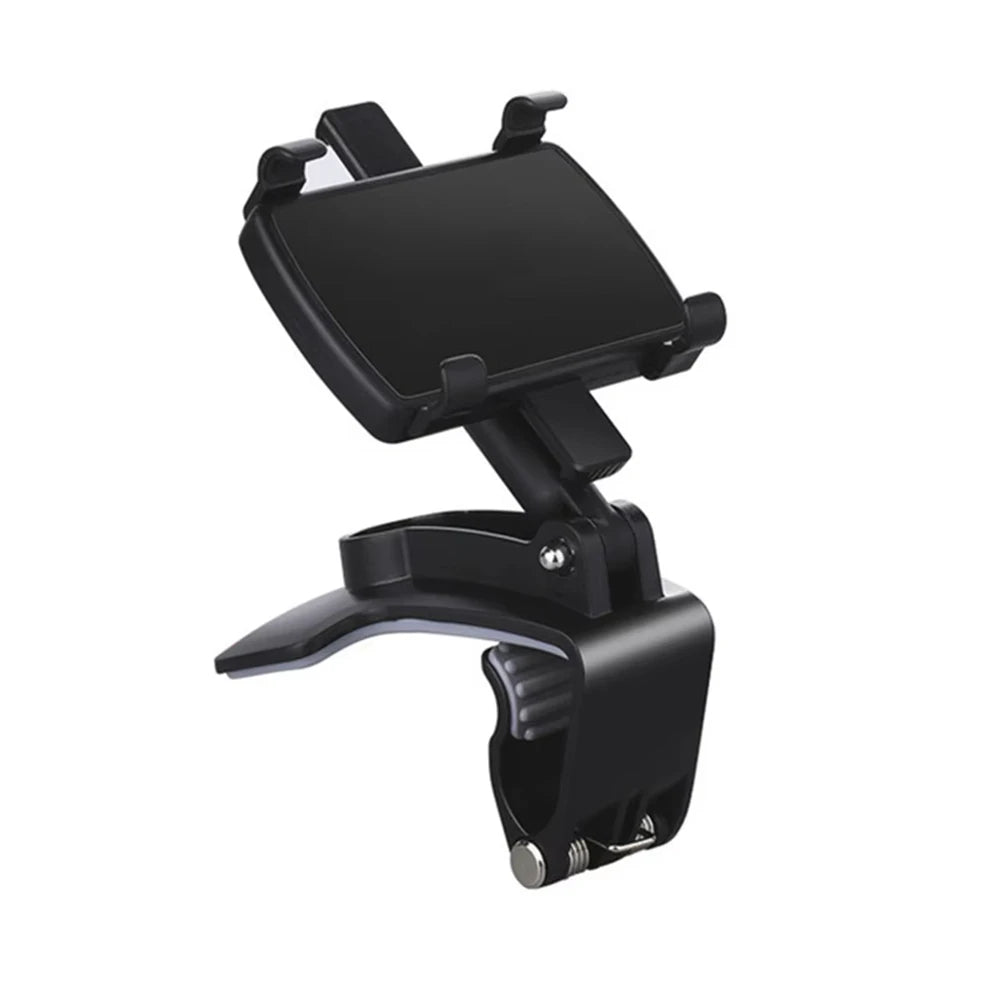 Universal 360° Car Phone Holder – Dashboard & Mirror Mount Car Phone Mount PRIMED Black