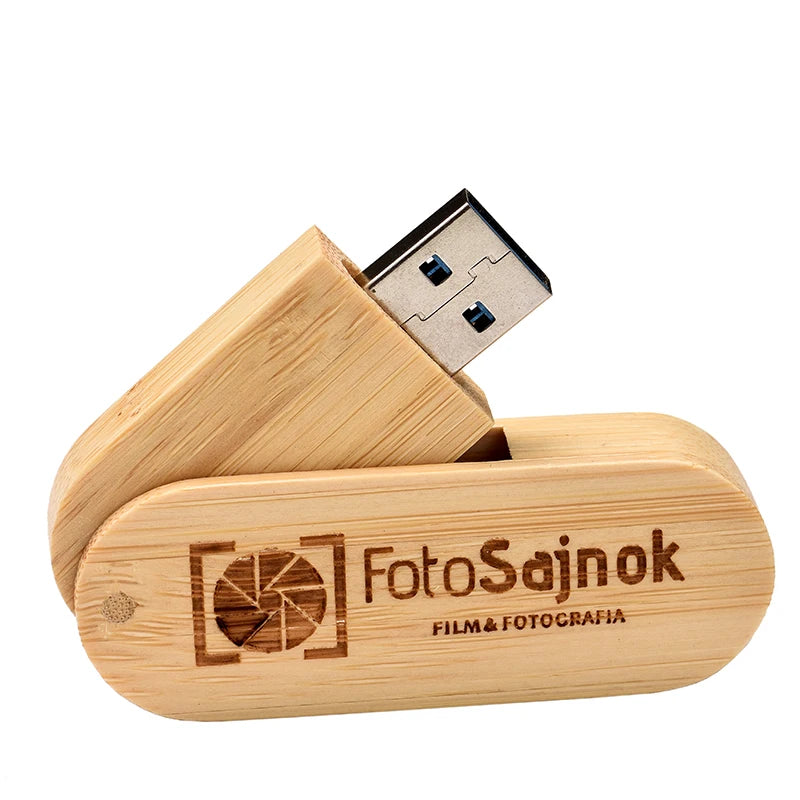 JASTER Wooden USB 3.0 Flash Drive | 16–128GB Custom Logo Wooden USB Flash Drive PRIMED