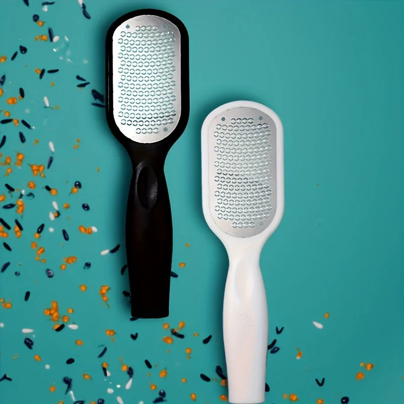 Stainless Steel Foot File & Callus Remover with Splash Guard Foot File Pedicure Tool PRIMED