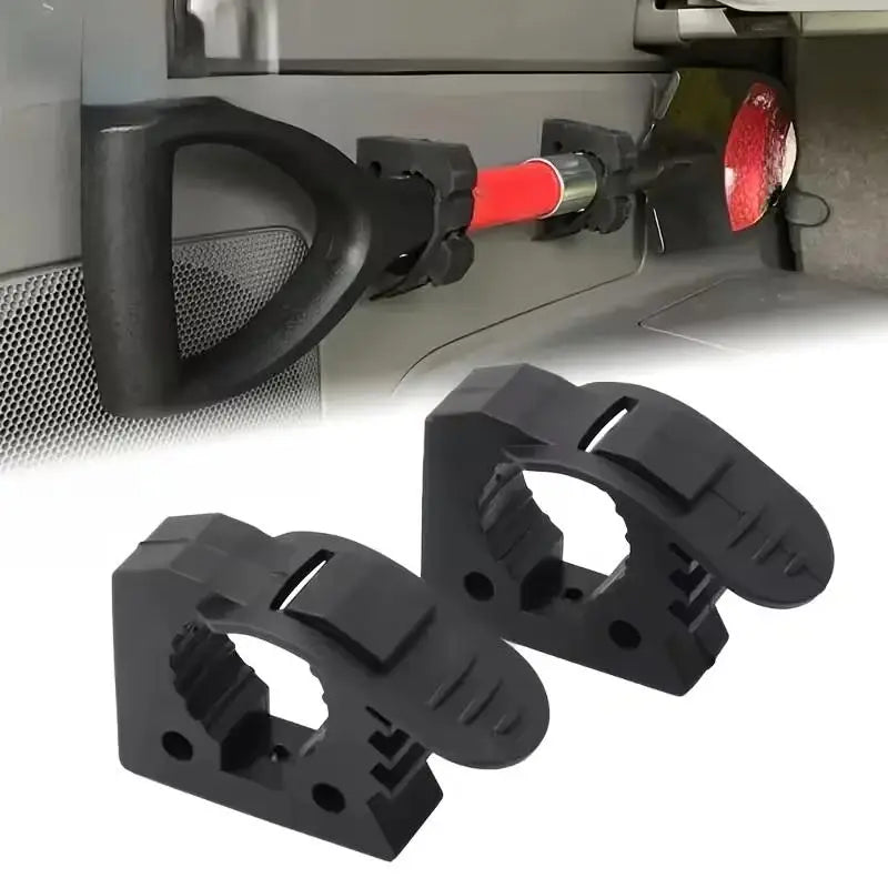 2-Pack Quick Fist Rubber Clamps – ATV, UTV & Truck Tool Mount