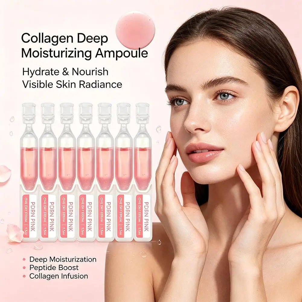 PDRN Pink Peptide Serum – Collagen Firming Ampoule 10-Pack Face Serum Ampoule PRIMED