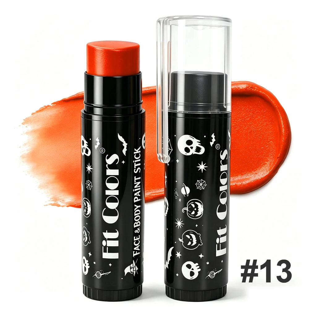 Halloween Face & Body Paint Stick – Cosplay & Stage Makeup Face & Body Paint PRIMED 13