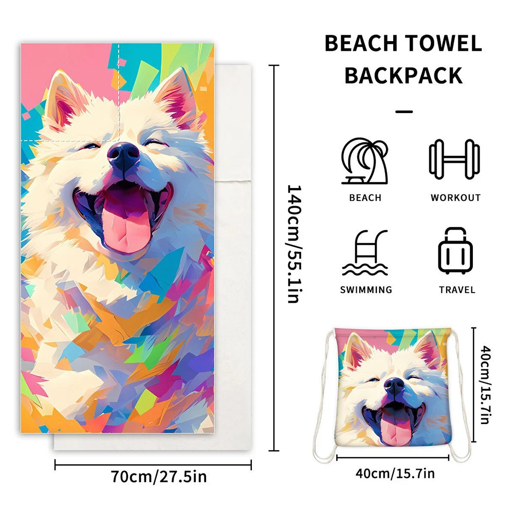 Microfiber Beach Towel 70x140cm – Sand Free, Quick Dry Microfiber Beach Towel PRIMED