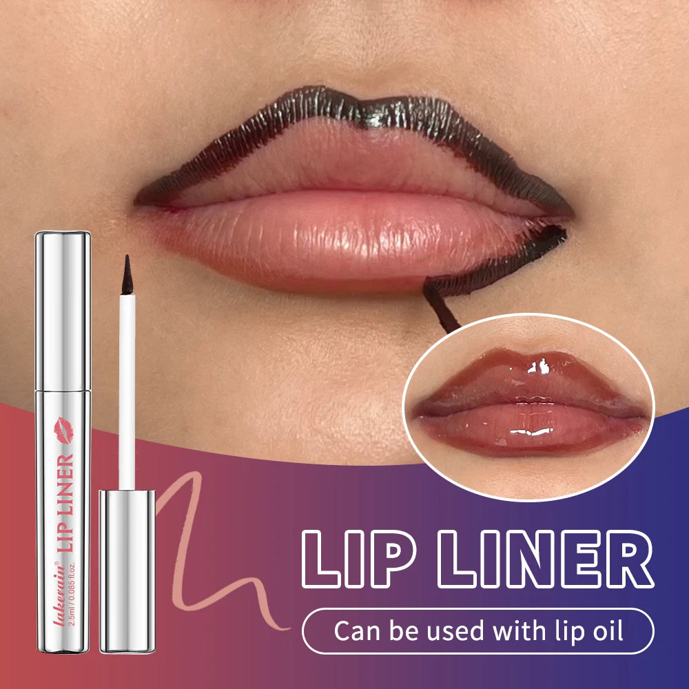 Peel Off Matte Lip Liner Pencil – Waterproof & Long Lasting Lip Liner Pencil PRIMED