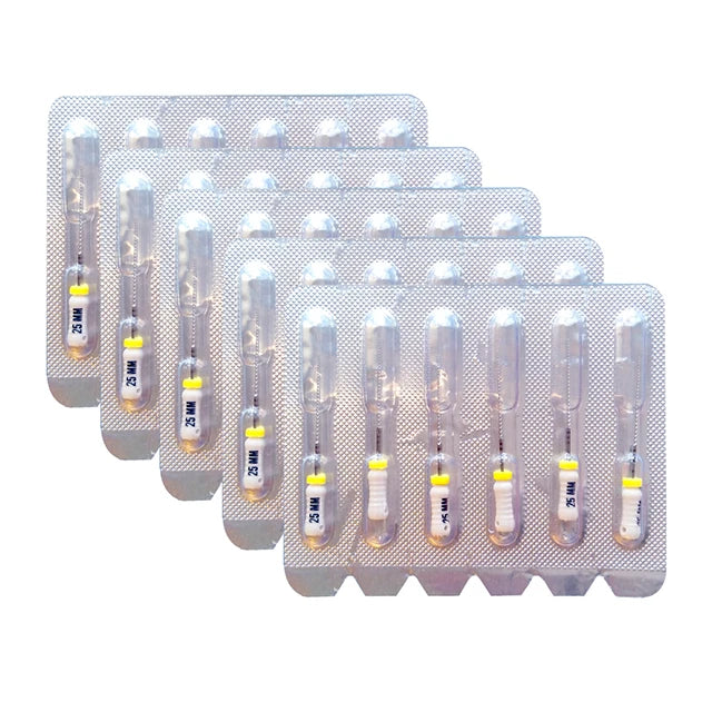VDK DENT C+ Pilot Endodontic Files 21mm & 25mm – 5-Pack