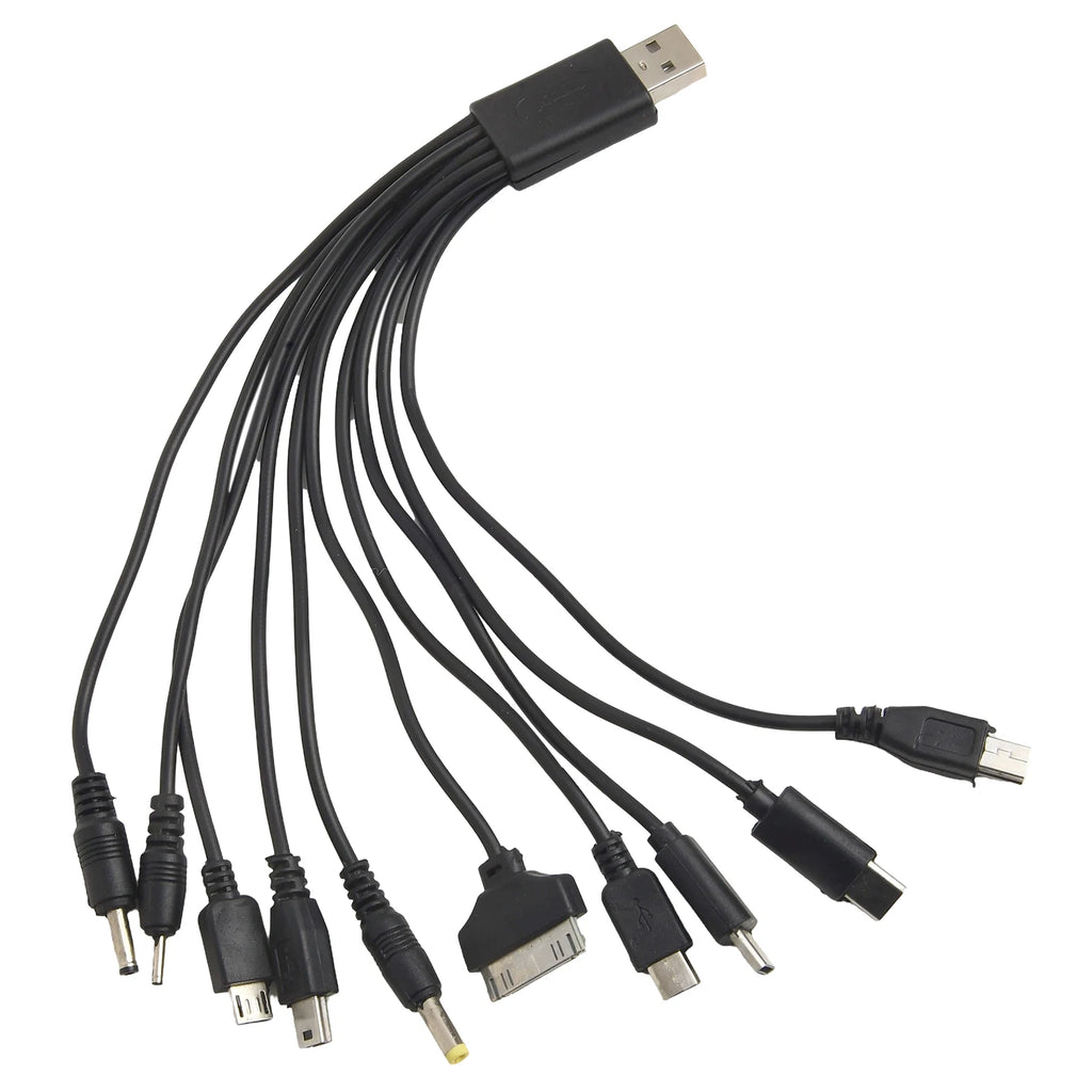 10-in-1 Multi-Device USB Charging Cable | Travel Ready Multi-Device USB Cable PRIMED