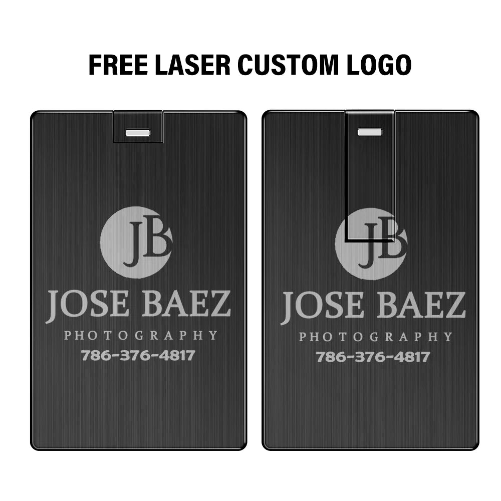 Custom Logo Credit Card USB Flash Drive 4GB–128GB | JASTER USB Flash Drive PRIMED