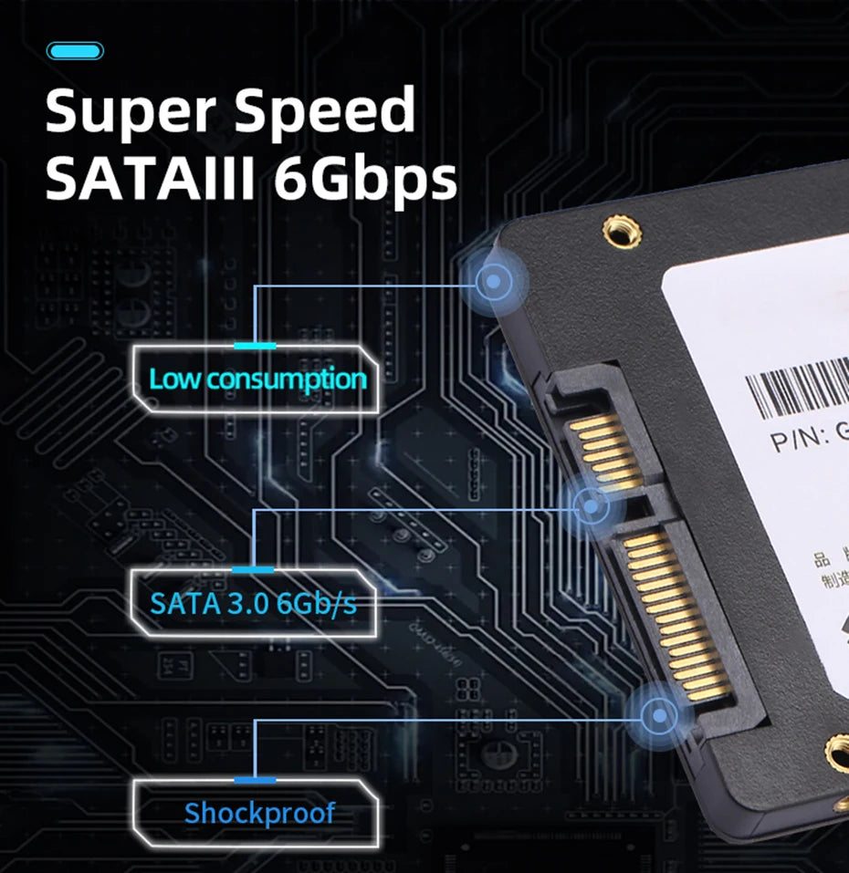 Z-Suit 5-Pack 128GB 2.5" SATA III Internal SSD – 500MB/s