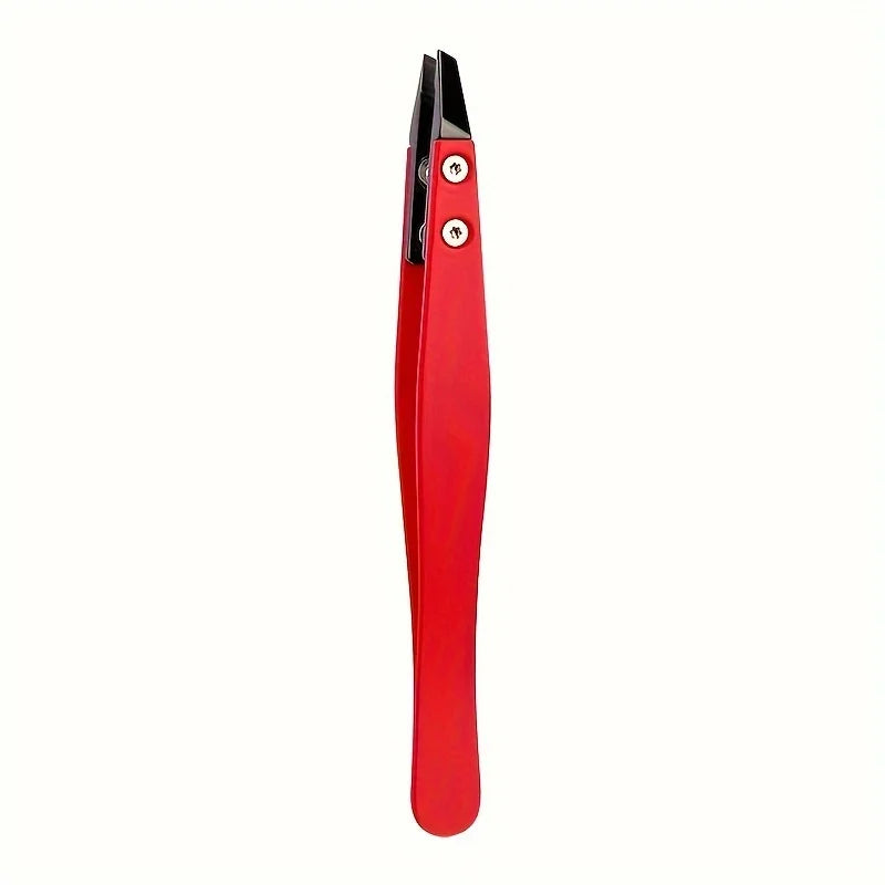 Zirconia Ceramic Slant Tip Tweezers – Eyebrow & Lash