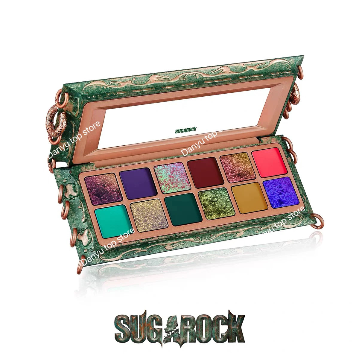 Sugarock 12-Color Chameleon Eyeshadow Palette – Matte & Shimmer
