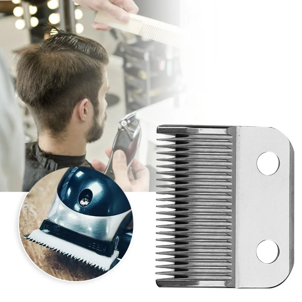 Stainless Steel Hair Clipper Replacement Blade – Silver