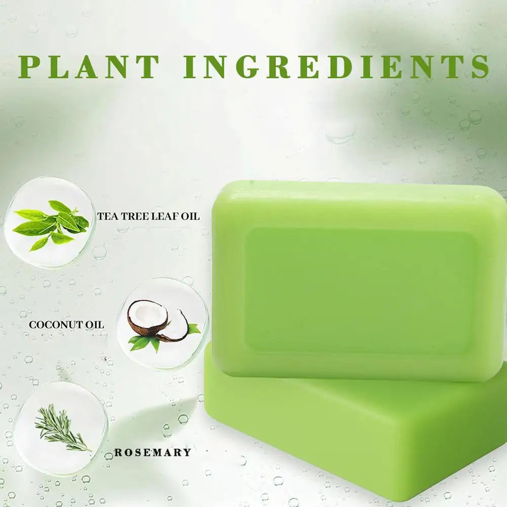 Tea Tree Oil Soap Bar – Natural Face & Body Cleanser 100g Natural Soap Bar PRIMED