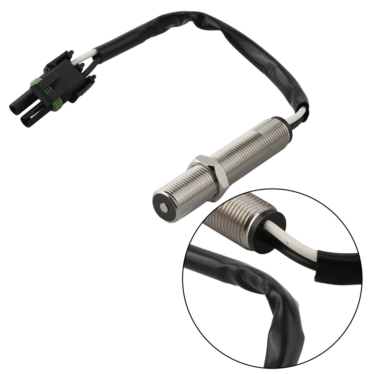Magnetic Pickup Sensor 37/64" Cummins K38 QSK38 | Part 3034572 Engine Pickup Sensor PRIMED