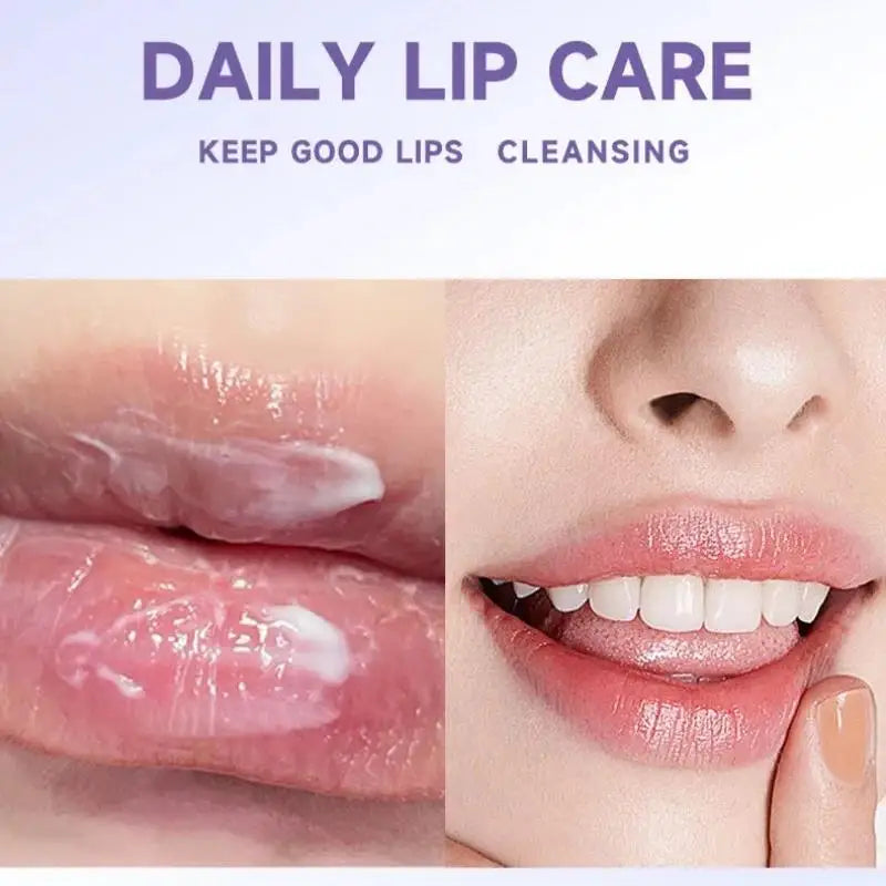 Pudaier Bubble Lip Exfoliator Foaming Scrub & Hydrating Balm