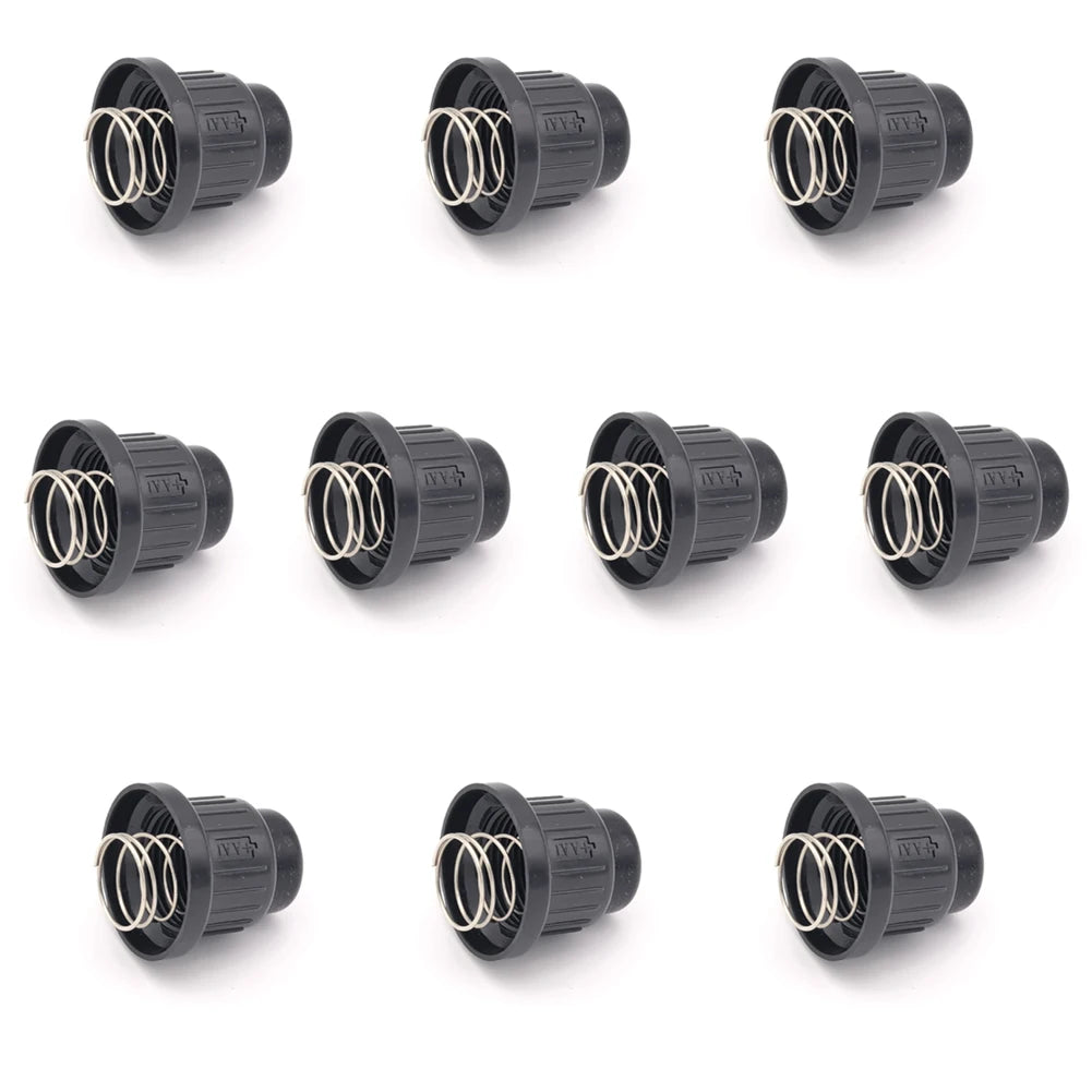 10-Pack AA Ignitor Push Button Caps with Springs for Gas Grill