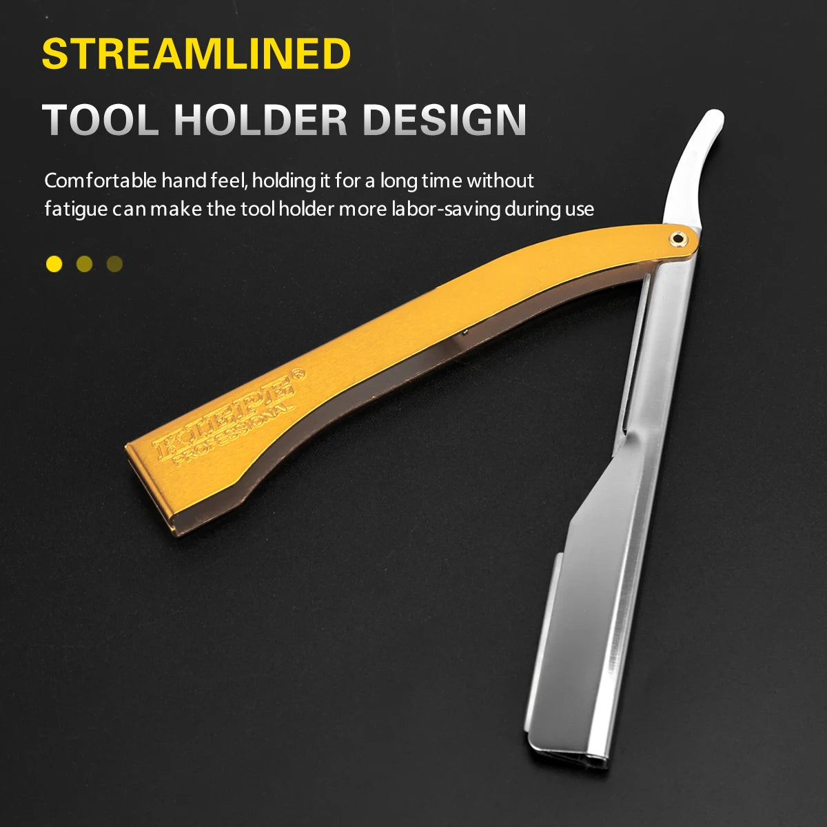 Professional Straight Edge Barber Razor – Beard & Eyebrow Trim