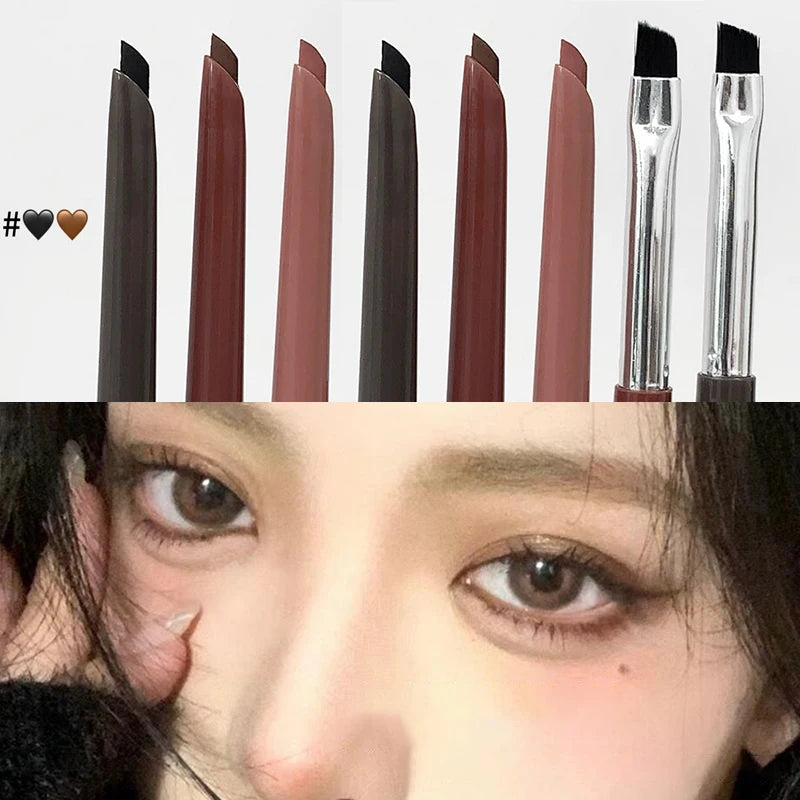 Waterproof Gel Eyeliner Pencil – Black, Pink & Brown