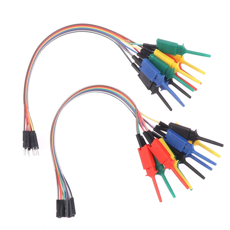Test Hook Clip Probe Kit – Logic Analyzer Cable Gripper 20cm