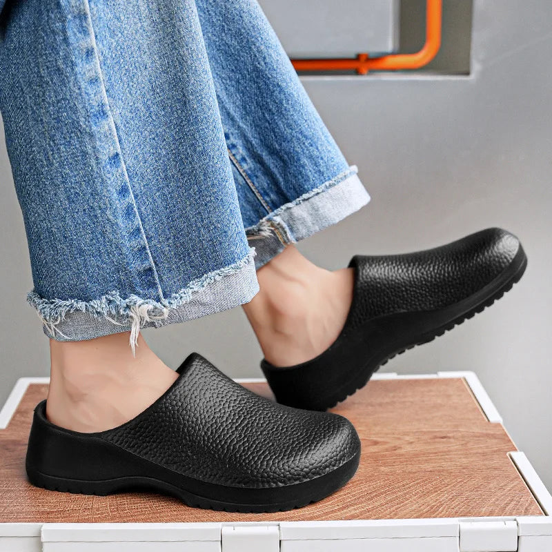 LETCOMFIT Waterproof Garden Clogs | Unisex EVA Slip-On Shoes Garden Clogs PRIMED