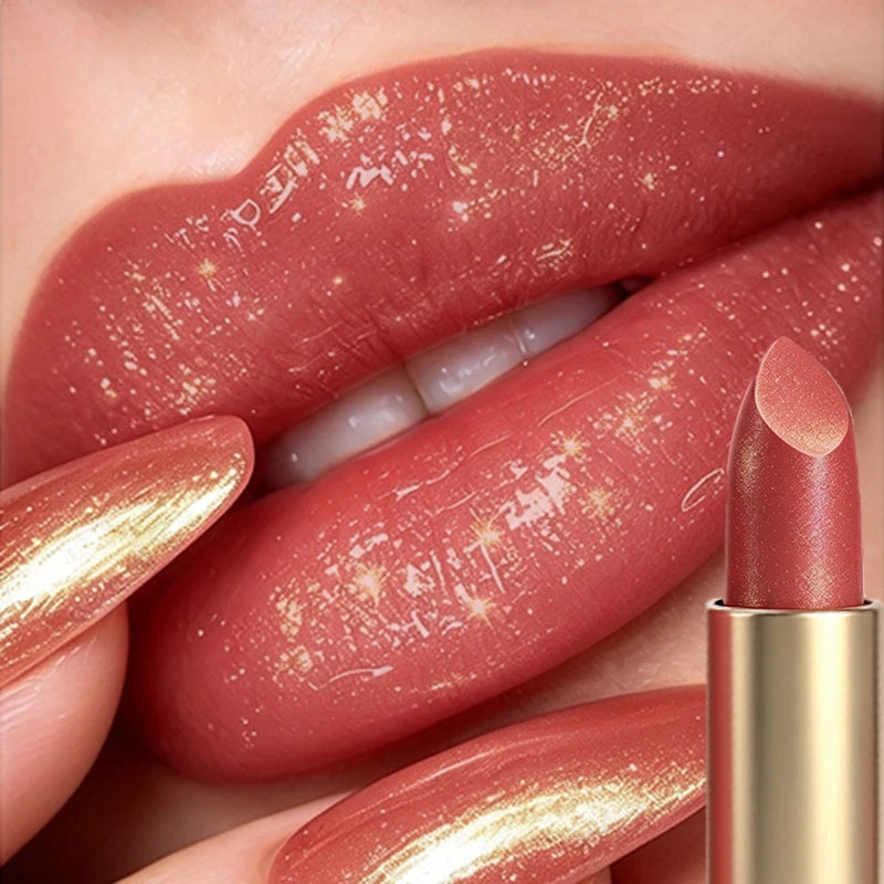 SAM SUGAR Metallic Glitter Lip Gloss | Diamond Shimmer, Waterproof