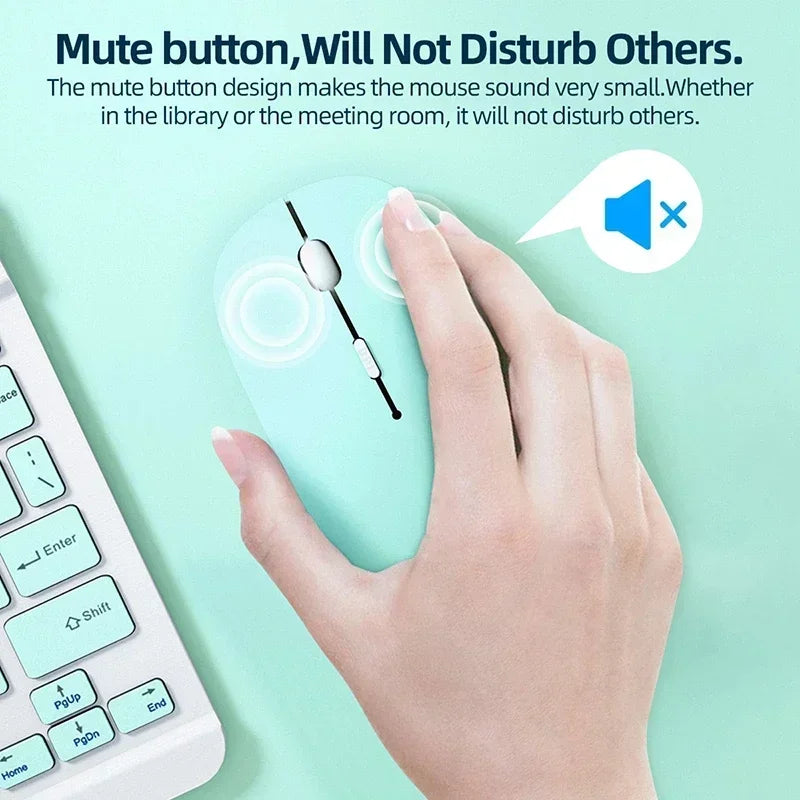 Congdi Mini Bluetooth Wireless Mouse – Ergonomic 1600 DPI Bluetooth Wireless Mouse PRIMED
