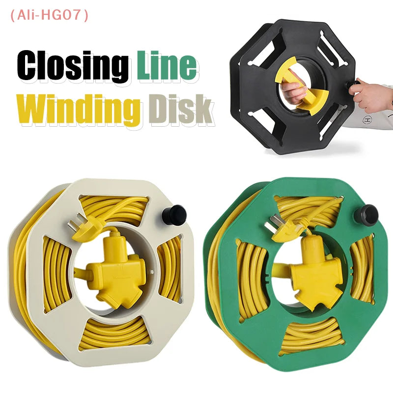 Portable Plastic Cable Winding Reel | Wire Storage Organizer Cable Winding Reel PRIMED