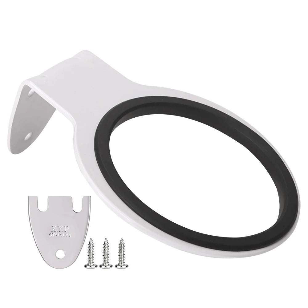 Wall Mount Stainless Steel Hair Dryer Holder – Salon & Bath
