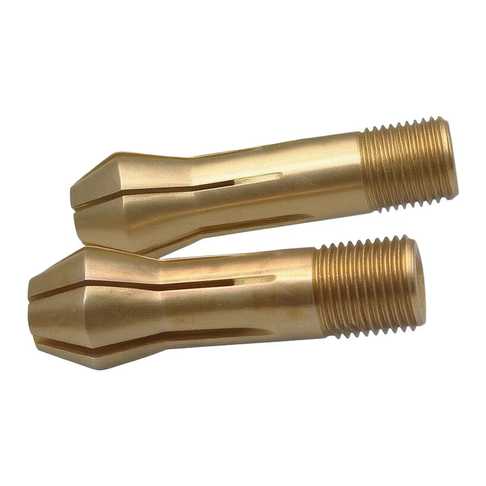 10-Pack 300A TIG Collet Electrode Clamps – Brass 2.4/3.0/3.2mm