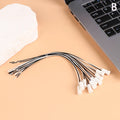 10-Pack G4 Lamp Socket Wire Adapter – LED & Halogen 250V Lamp Socket Adapter PRIMED B
