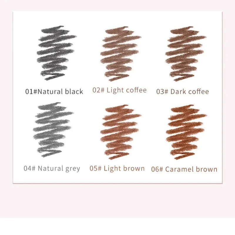 Blana Dual-Head Rotating Eyebrow Pencil – Waterproof 24H Eyebrow Pencil PRIMED