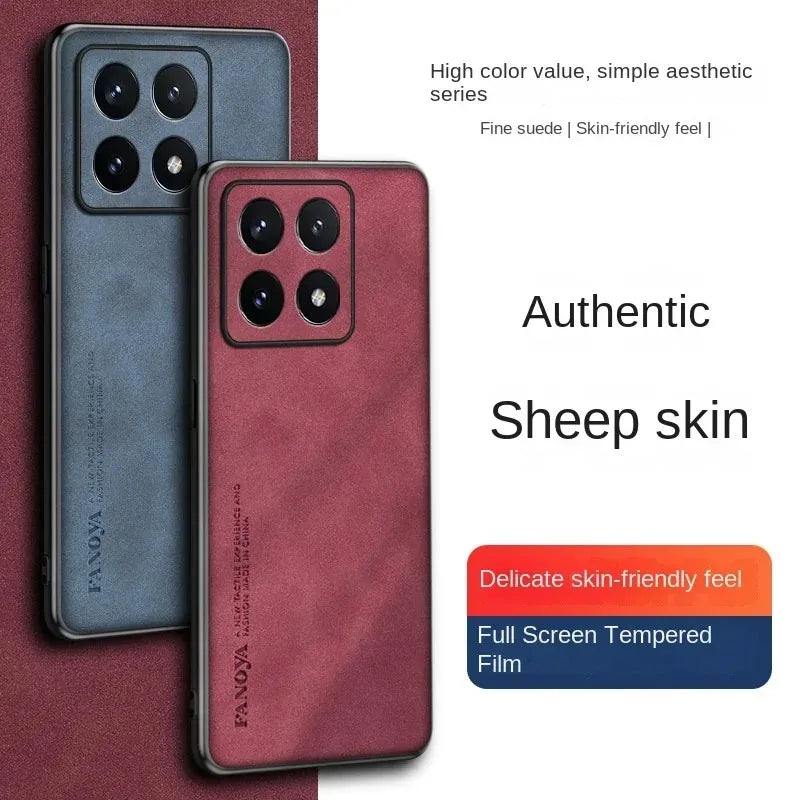 Xiaomi Leather TPU Shockproof Bumper Case | 14T 15 Ultra MIX
