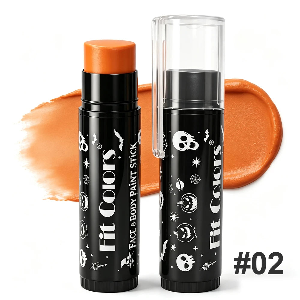 Halloween Face & Body Paint Stick – Cosplay & Stage Makeup Face & Body Paint PRIMED 02