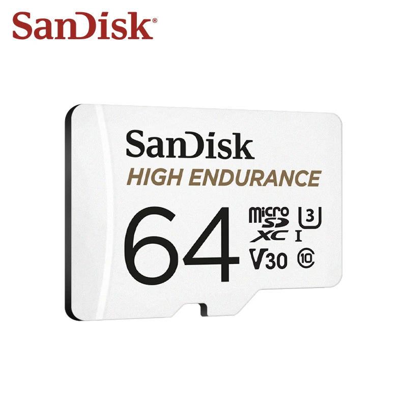 SanDisk High Endurance microSD Card V30 U3 C10 | 32–256GB microSD Memory Card PRIMED