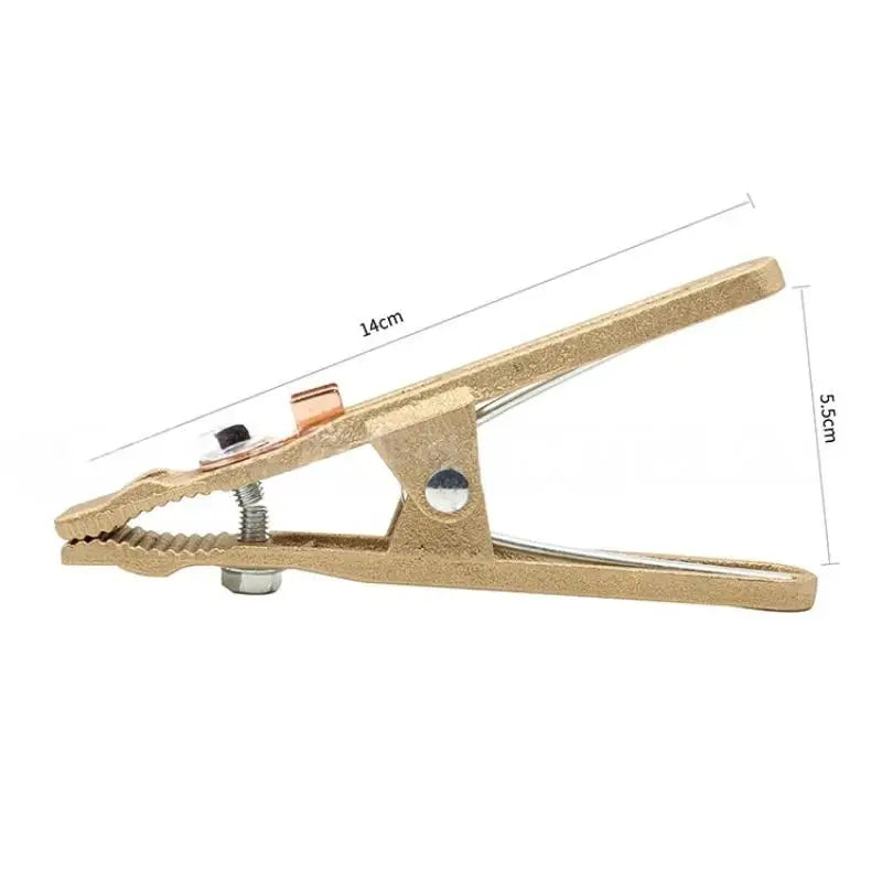 260A Brass Grounding Earth Clamp – A-Shape Welding Clamp Welding Ground Clamp PRIMED