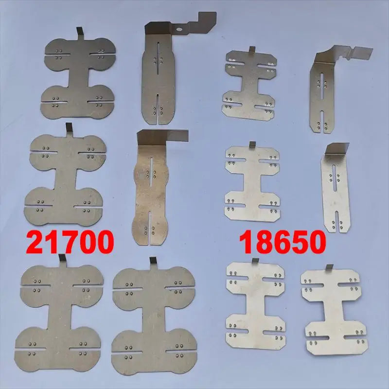 18650 & 21700 Lithium Battery Nickel Sheet Cell Connector Set