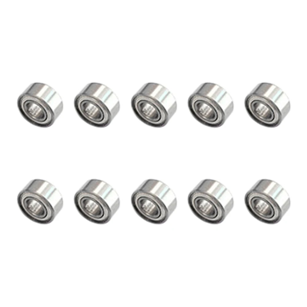 10-Pack 623ZZ Carbon Steel Inline Skate Bearings 3x10x4mm Skate Bearings PRIMED