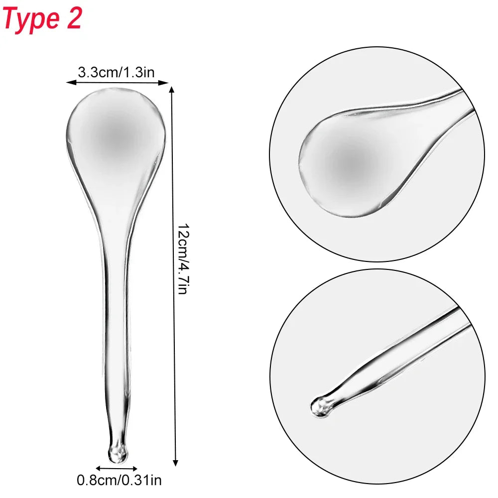 Stainless Steel Gua Sha Tool – Face, Neck & Body Massager Gua Sha Massager PRIMED Type 2
